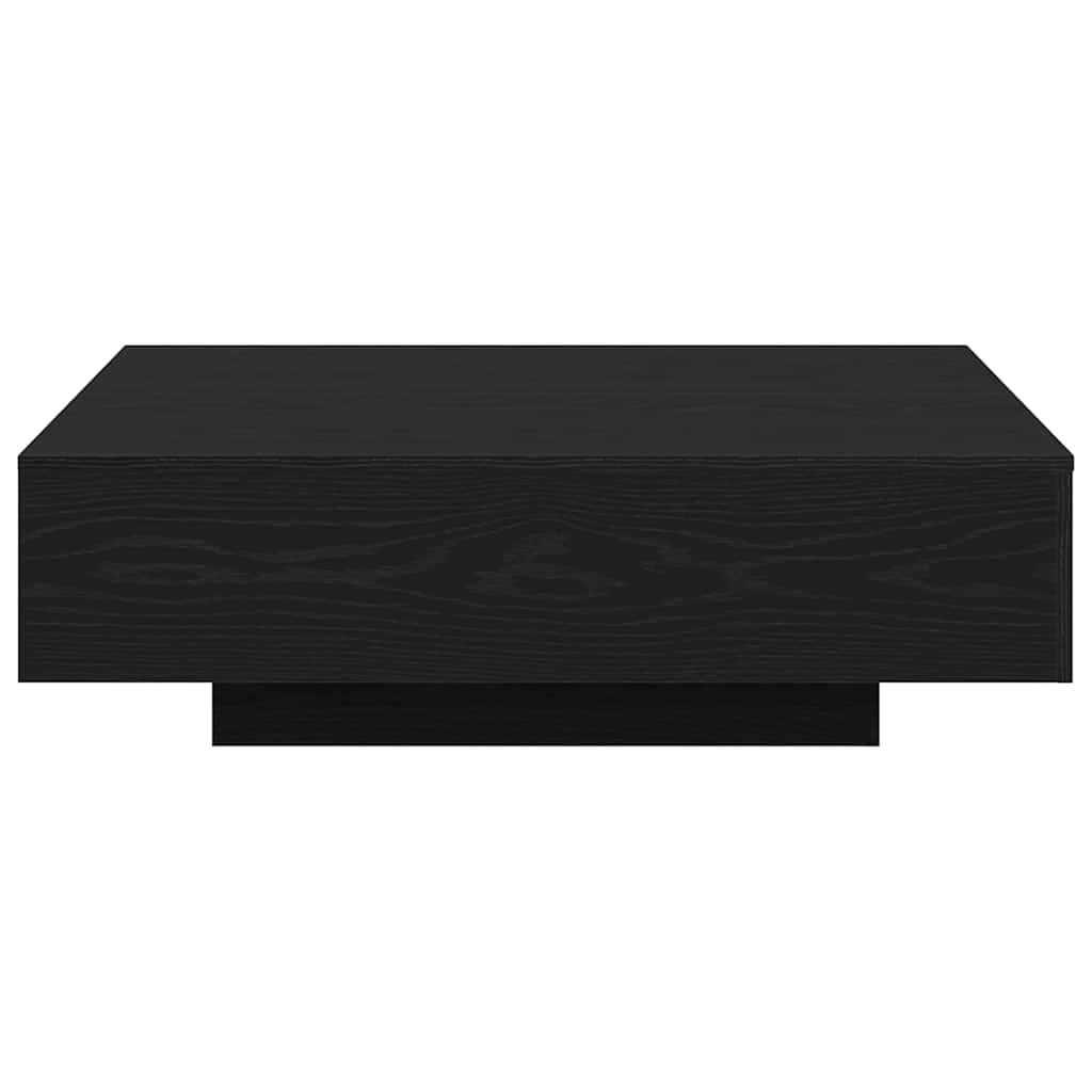 Couchtisch Schwarz Eichen-Optik 100 x 100 x 31 cm