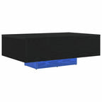 Couchtisch Schwarz Eichen-Optik 85 x 55 x 31 cm Holzwerkstoff