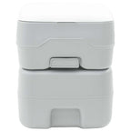 Camping-Toilette Grau 41,5 x 36,5 x 42 cm