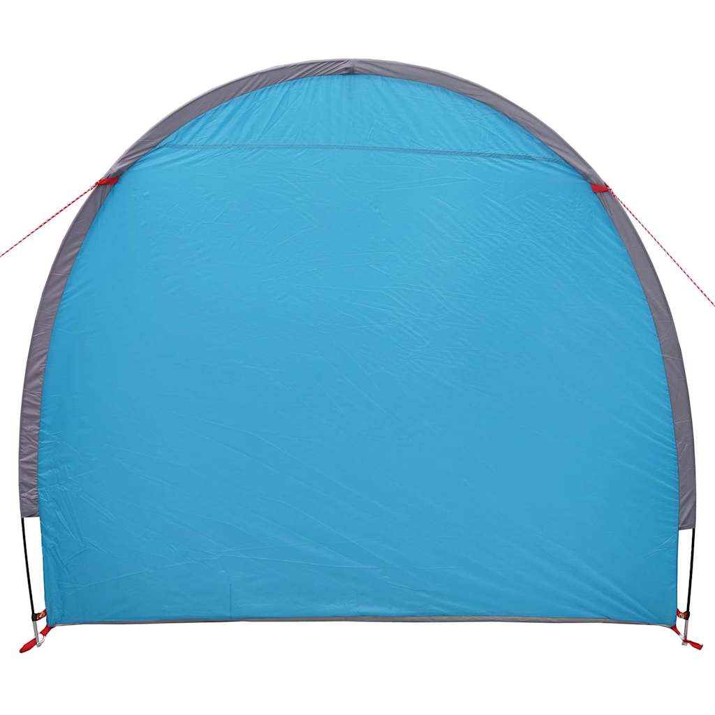 Fahrradgarage mit Dach mit Speicher Blau 210 x 90 x 174 cm