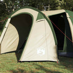 Kuppelzelt Kuppel mit Dach mit Speicher Grün 384 x 254 x 170 cm