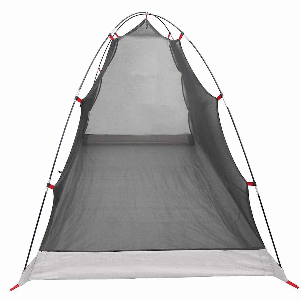 Zelt mit Dach mit Speicher Grau und Schwarz 236 x 108 x 120 cm