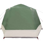 Campingzelt Hütte mit Dach Grün 420 x 420 x 227 cm Polyester