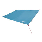 Wasserfeste Plane mit Dach Blau 240 x 350 cm