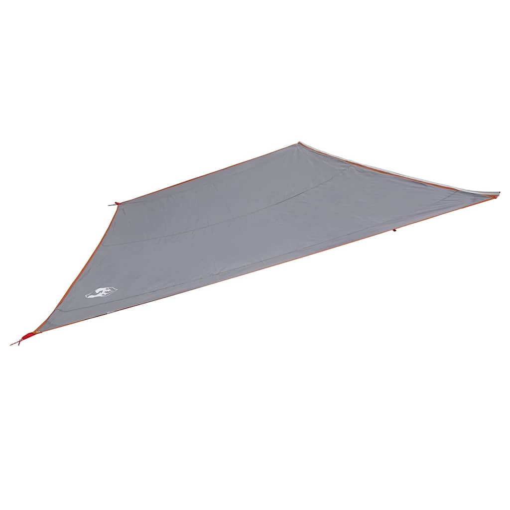 Wasserfeste Plane mit Dach Grau und Orange 240 x 350 cm