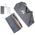 Wasserfester Tarp mit Dach 240 x 300 cm