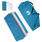 Wasserfester Tarp mit Dach 240 x 350 cm