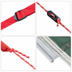 Wasserfester Tarp mit Dach 302 x 240 x 240 cm