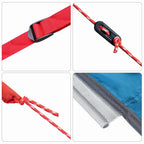 Wasserfester Tarp mit Dach 302 x 240 x 240 cm