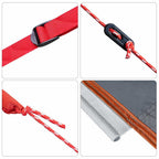 Wasserfester Tarp mit Dach 402 x 240 x 230 cm