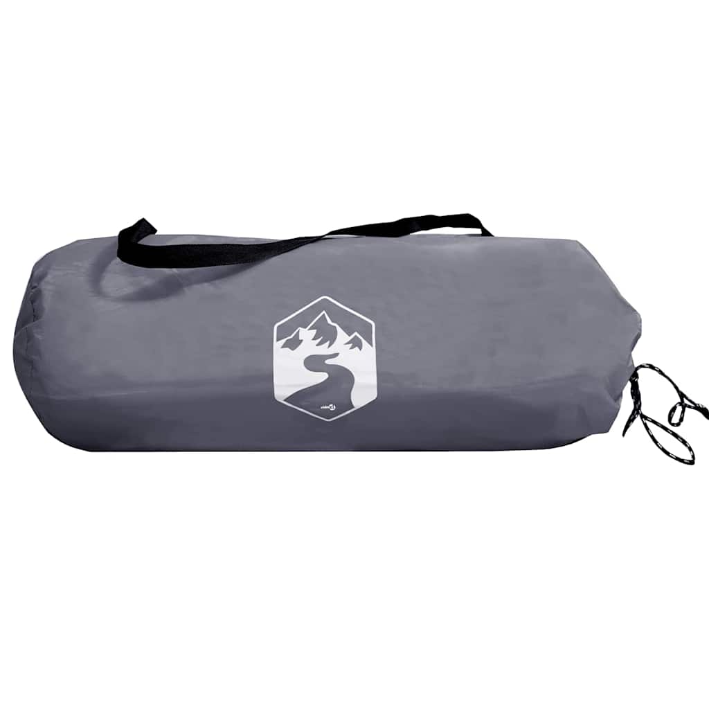 Heckklappenzelt Grau und Orange 190 x 150 x 185 cm Taft