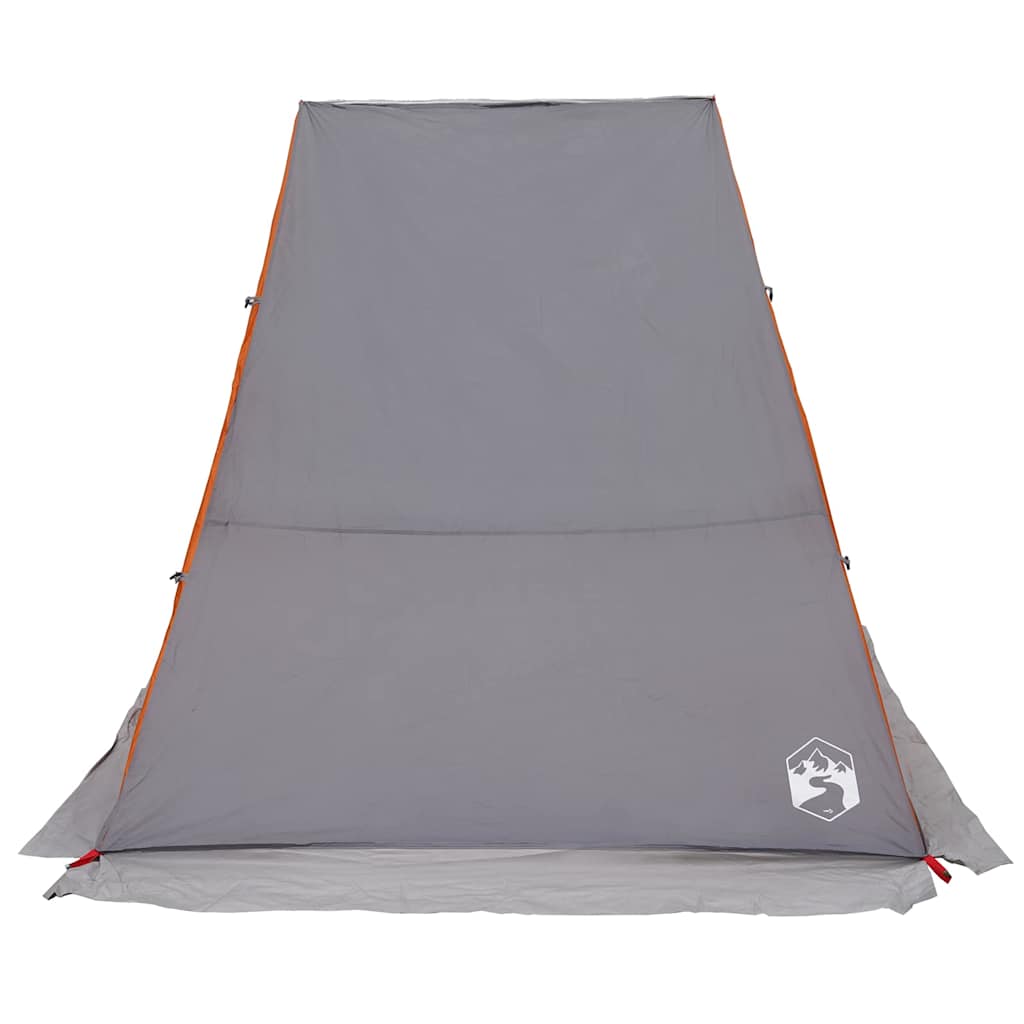 Heckklappenzelt Grau und Orange 190 x 150 x 185 cm Taft