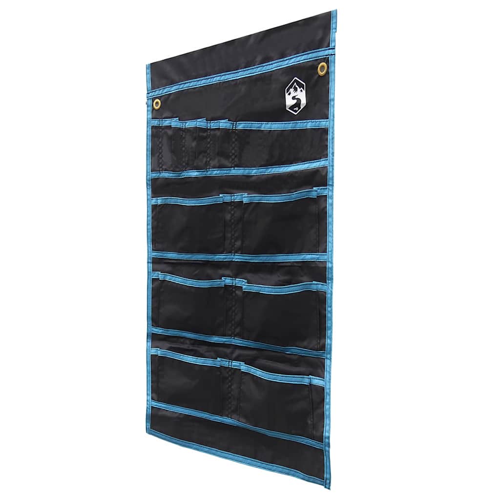 Aufbewahrungstasche Schwarz und Blau 63,5 x 40 cm Oxford