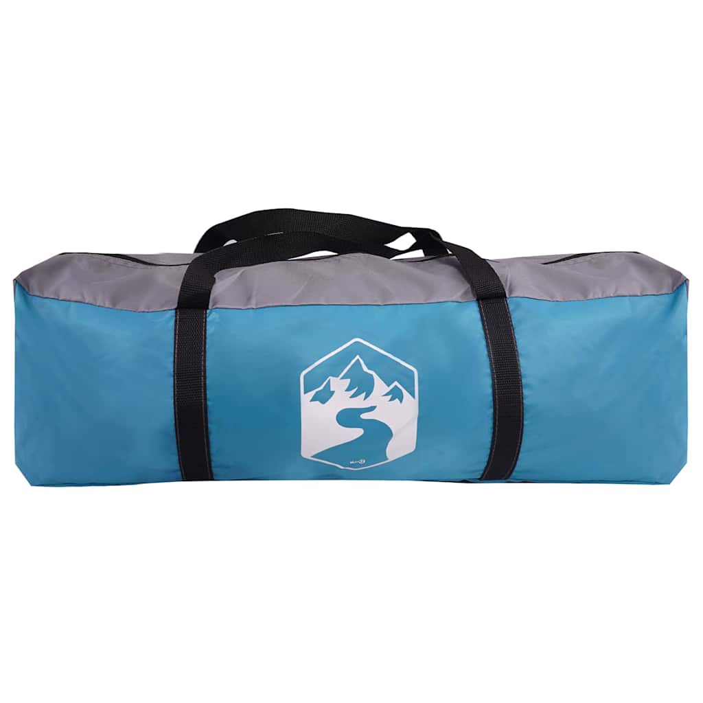 Campingzelt mit Dach mit Speicher Blau 282 x 225 x 154 cm Taft