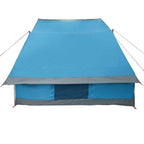 Campingzelt mit Dach mit Speicher Blau 282 x 225 x 154 cm Taft