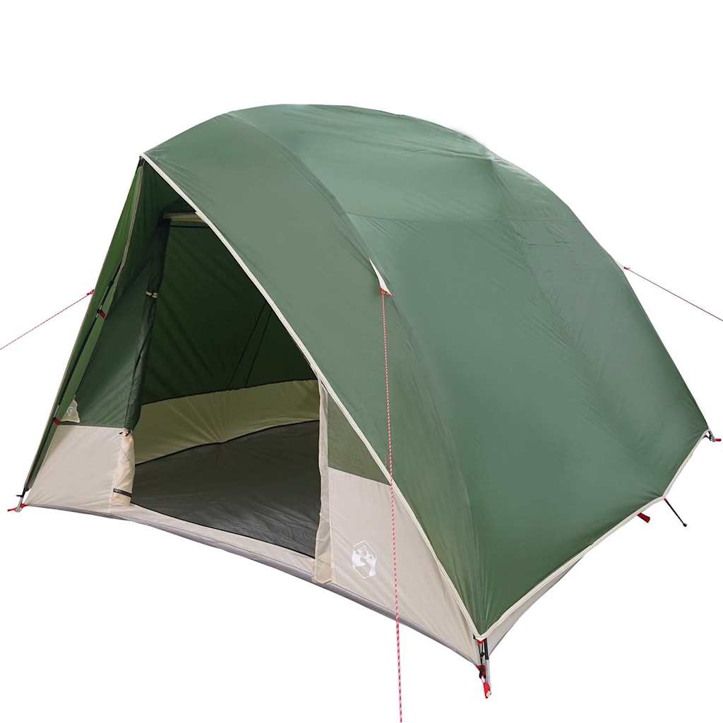 Campingzelt mit Dach mit Speicher Grün 320 x 275 x 190 cm Taft