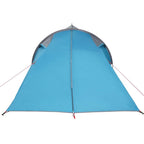 Tunnelzelt mit Dach mit Speicher Blau 510 x 240 x 156 cm Taft