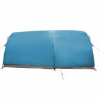 Tunnelzelt mit Dach mit Speicher Blau 500 x 348 x 200 cm Taft
