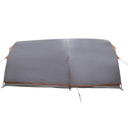 Tunnelzelt mit Dach Grau und Orange 500 x 348 x 200 cm Taft