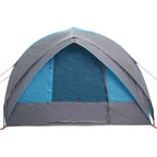 Tunnelzelt mit Dach mit Speicher Blau 410 x 285 x 198 cm Taft