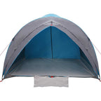 Tunnelzelt mit Dach mit Speicher Blau 410 x 285 x 198 cm Taft