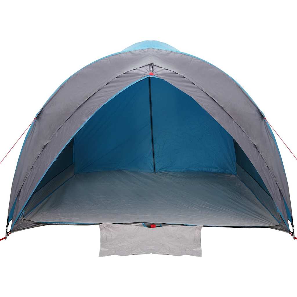 Tunnelzelt mit Dach mit Speicher Blau 410 x 285 x 198 cm Taft
