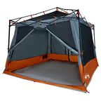 Innenzelt mit Dach Grau und Orange 291 x 291 x 240 cm Taft