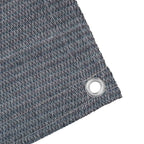 Zeltteppich Blau und Grau 500 x 300 cm Polyethylen
