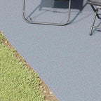 Zeltteppich Blau und Grau 500 x 300 cm Polyethylen