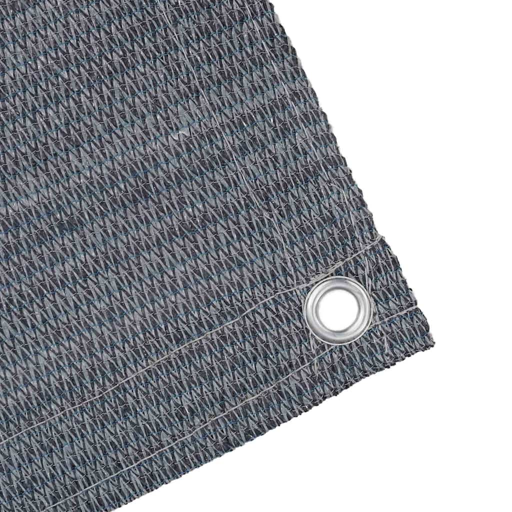 Zeltteppich Blau und Grau 700 x 400 cm Polyethylen