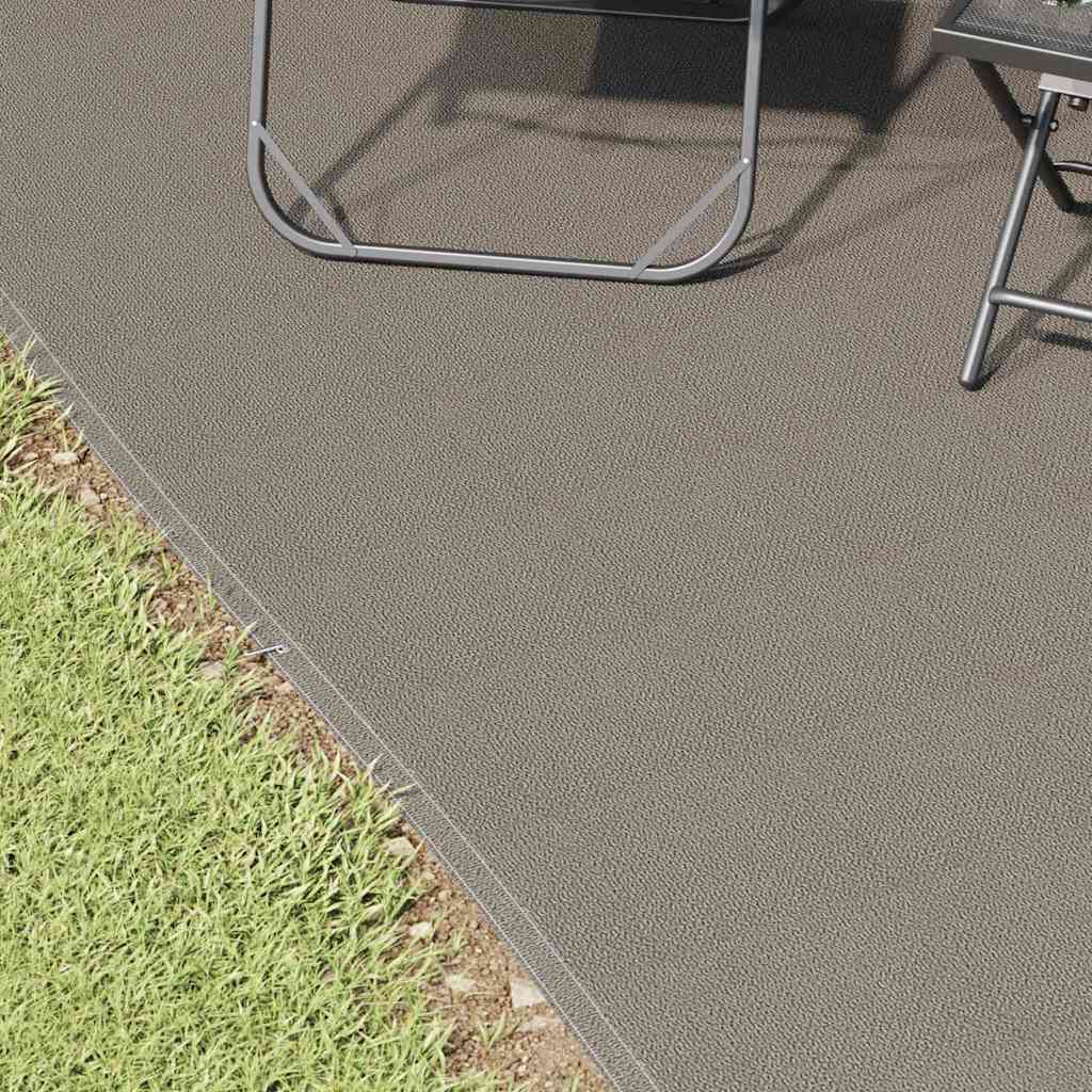 Zeltteppich Hellgrau 600 x 400 cm Polyethylen