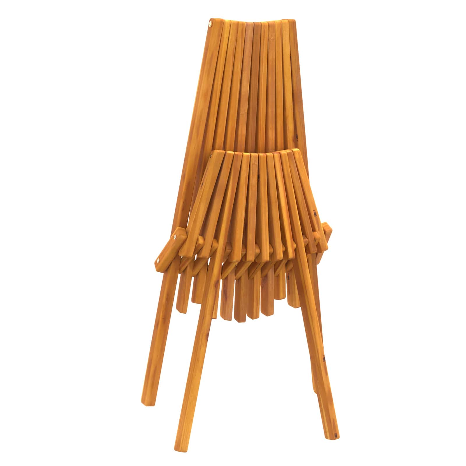 Stuhl 2 pcs Braun 69 x 56 x 84 cm Massivholz Akazie
