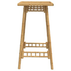 Garten-Bartisch Quadratisch 55x55x100 cm Bambus