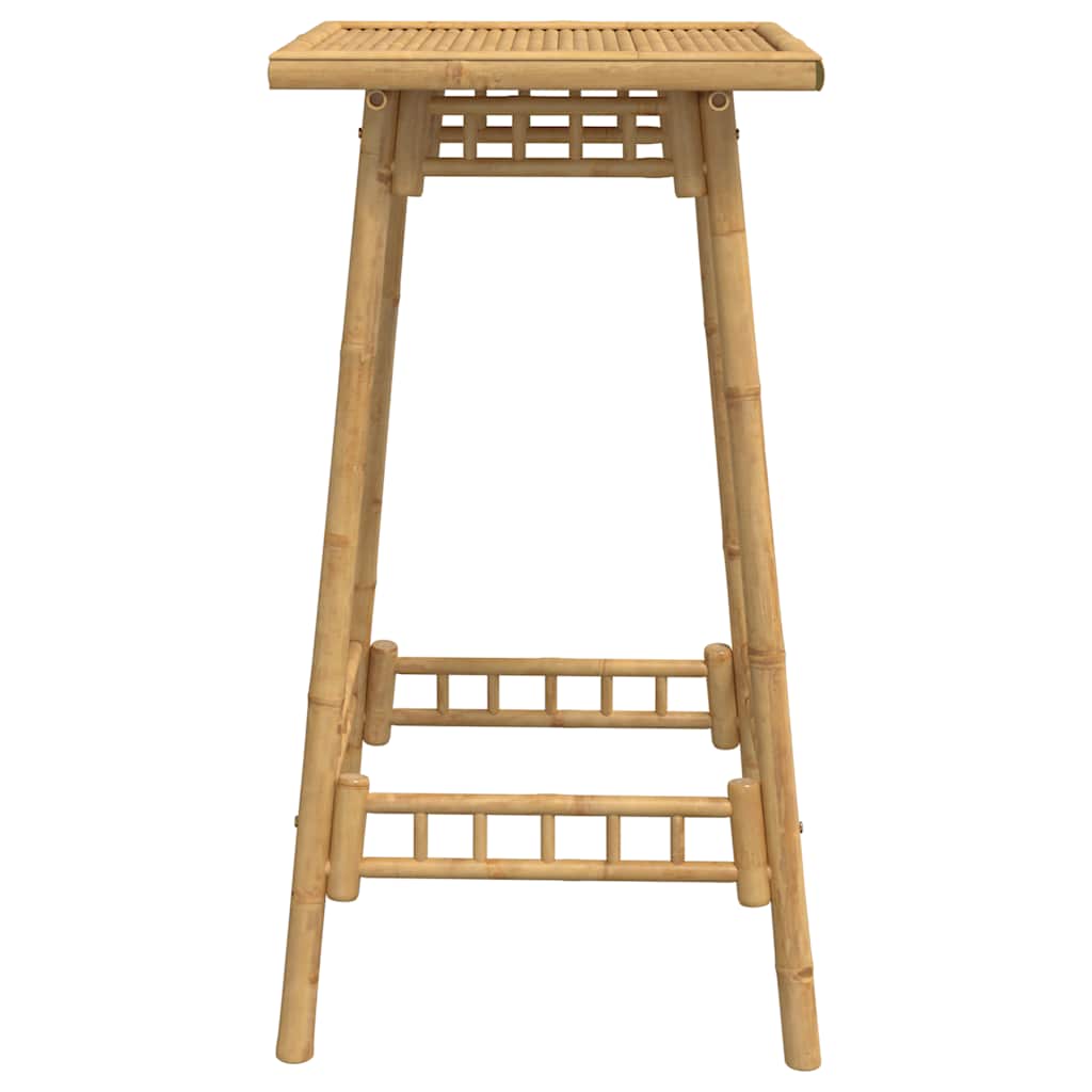 Garten-Bartisch Quadratisch 55x55x100 cm Bambus
