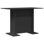 Esstisch Schwarz 110 x 60 x 75 cm Holzwerkstoff