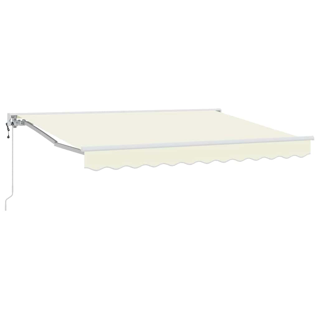 Markisenrahmen Creme 250 x 200 cm Polyester mit PU-Beschichtung