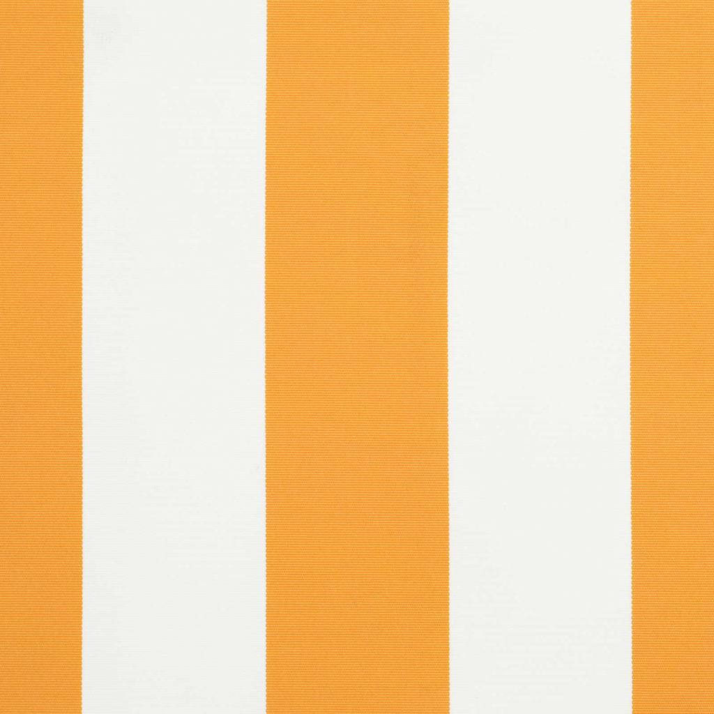 Markisenrahmen Gelb und Weiß 250 x 200 cm