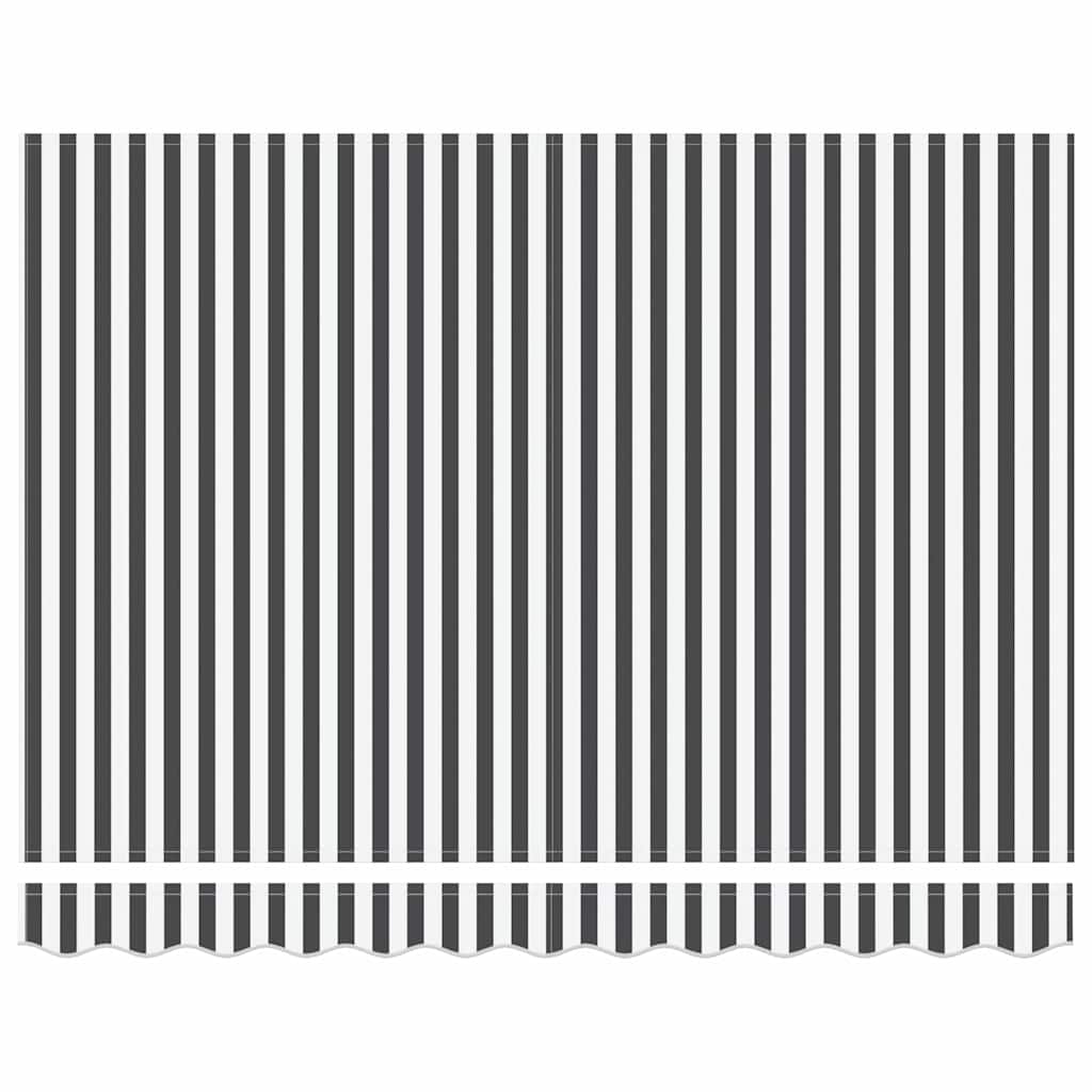 Markisenrahmen Anthrazit und Weiß 250 x 200 cm