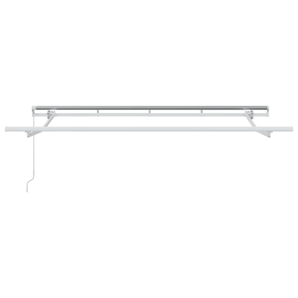 Einziehbare Markise Creme 300 x 200 cm Stoff