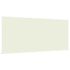 Einziehbare Markise Creme 300 x 200 cm Polyester und Aluminium