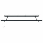 Einziehbare Markise Anthrazit 300 x 200 cm Stoff