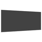 Einziehbare Markise Gestreift Anthrazit 300 x 200 cm Stoff