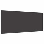 Einziehbare Markise Gestreift Anthrazit 300 x 200 cm Stoff