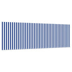 Einziehbare Markise Blau 350 x 200 cm Stoff