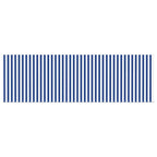 Einziehbare Markise Gestreift Blau 350 x 200 cm Stoff