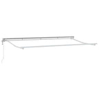 Markisenrahmen Gelb und Weiß 350 x 200 cm
