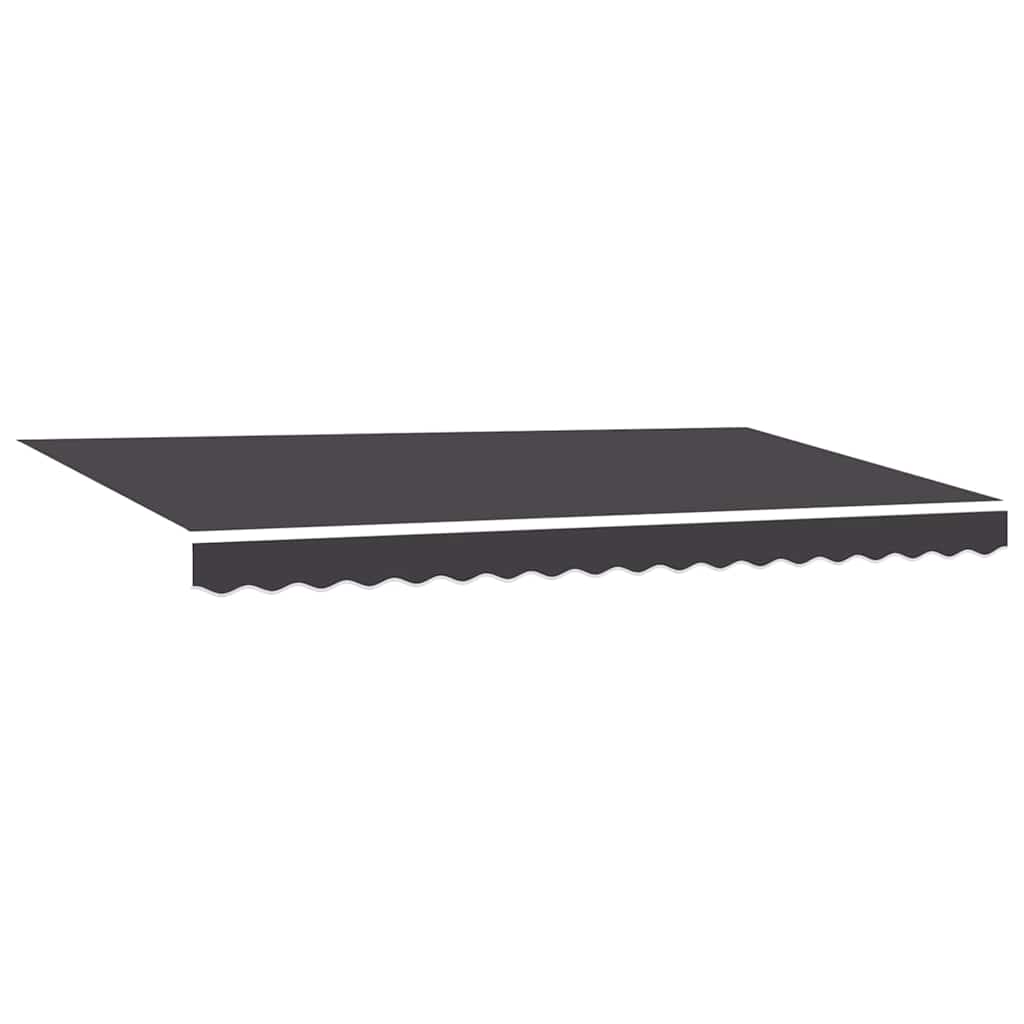 Einziehbare Markise Anthrazit 350 x 200 cm