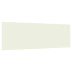 Einziehbare Markise Creme 400 x 200 cm Polyester und Aluminium