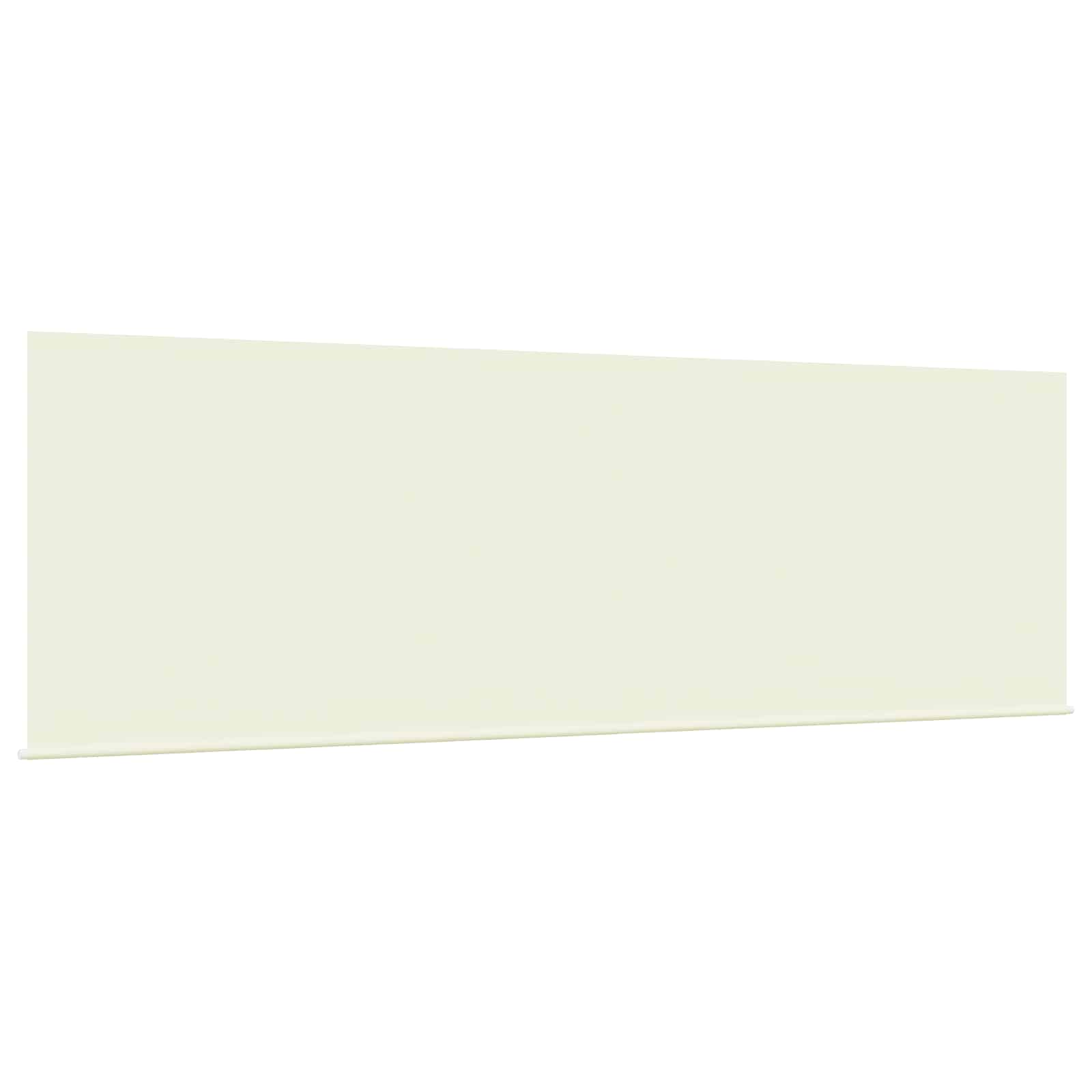 Einziehbare Markise Creme 400 x 200 cm Polyester und Aluminium