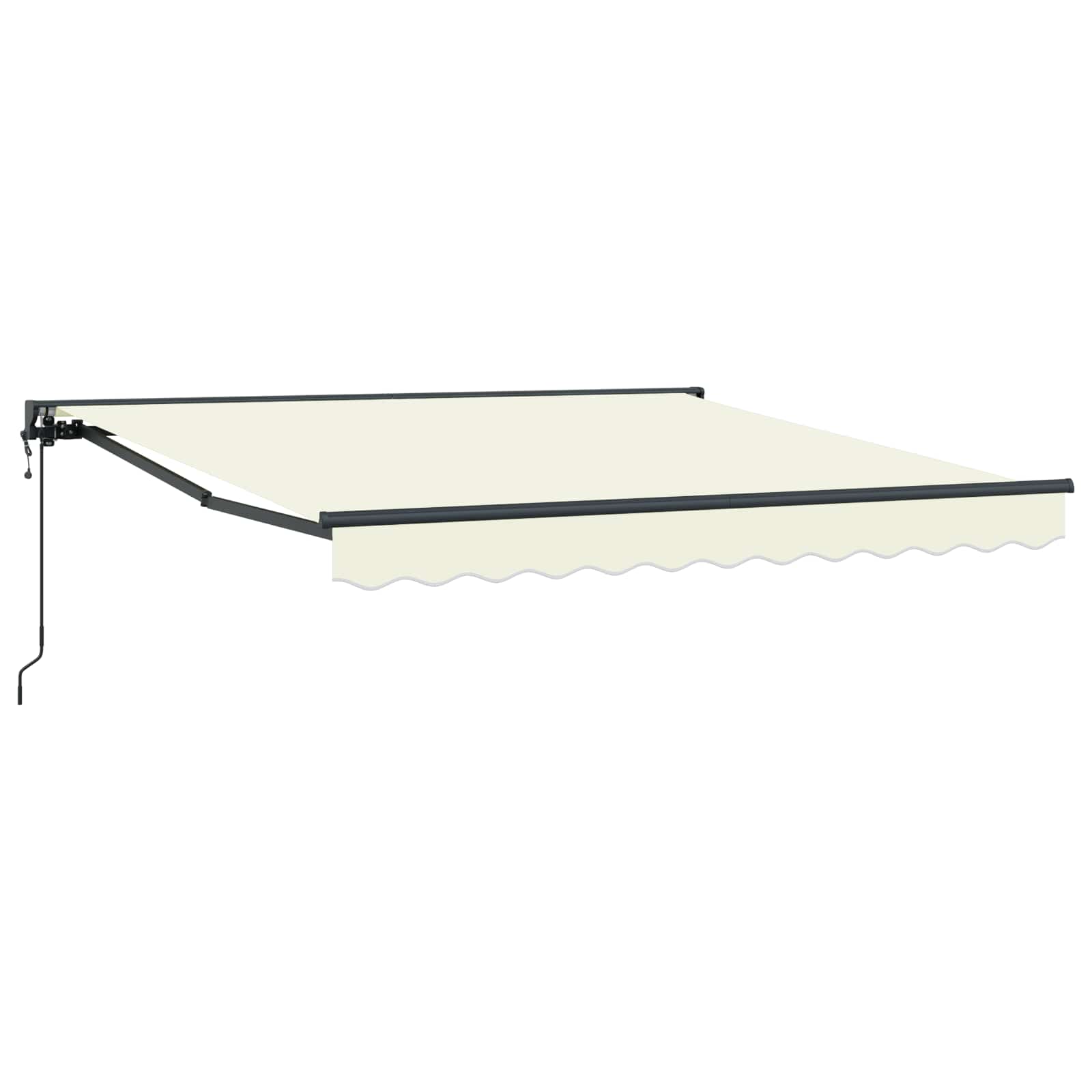 Markisenrahmen Creme 300 x 250 cm Polyester mit PU-Beschichtung